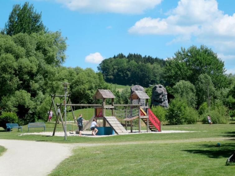 Feriendorf Am Hohen Bogen Haus 98 Eg Arrach Buitenkant foto